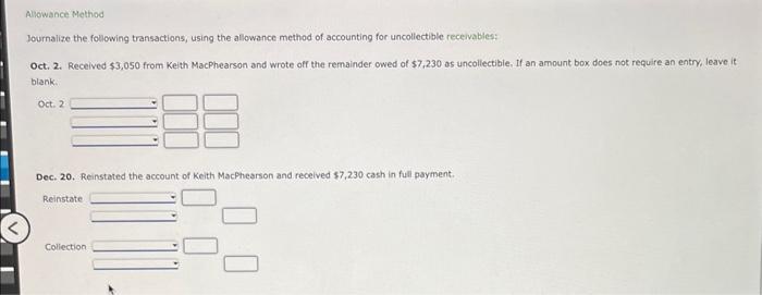 Accounts Receivable has a balance of $745,000; Alowance for Doubtul Accoints has