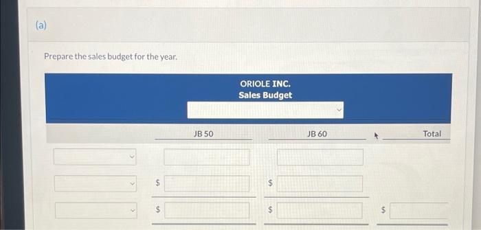 year ending December 31, 2022. Accounting assistants furnish the following. Product Product