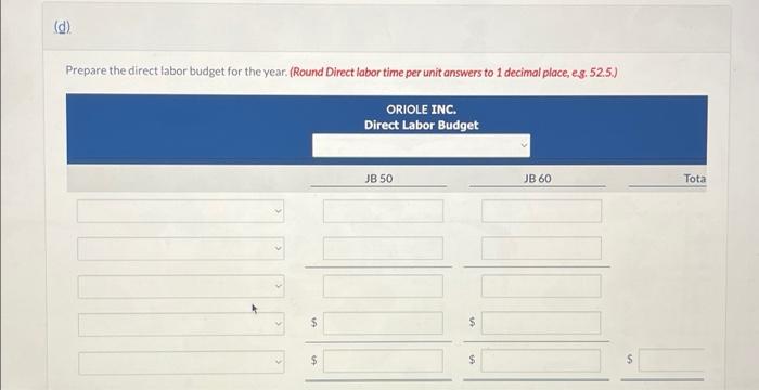 materials per unit (pounds) 2 3 Desired ending direct materials pounds 26,400