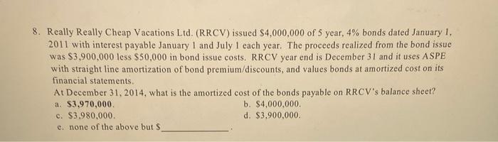 how de we get the answer? thanks 8. Really Really Cheap Vacations