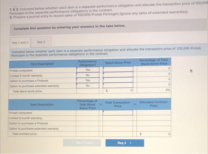the Protab. The $740 sales price of a Protab Package includes the