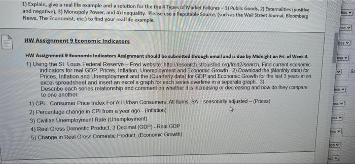 please help out 1) Explain, give a real life example and a