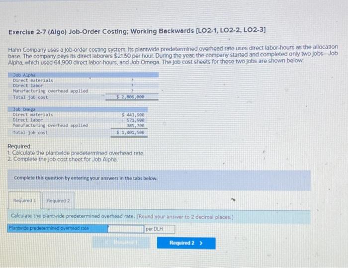 stimated that 32,000 direct labor-hours would be required for the period's estimated