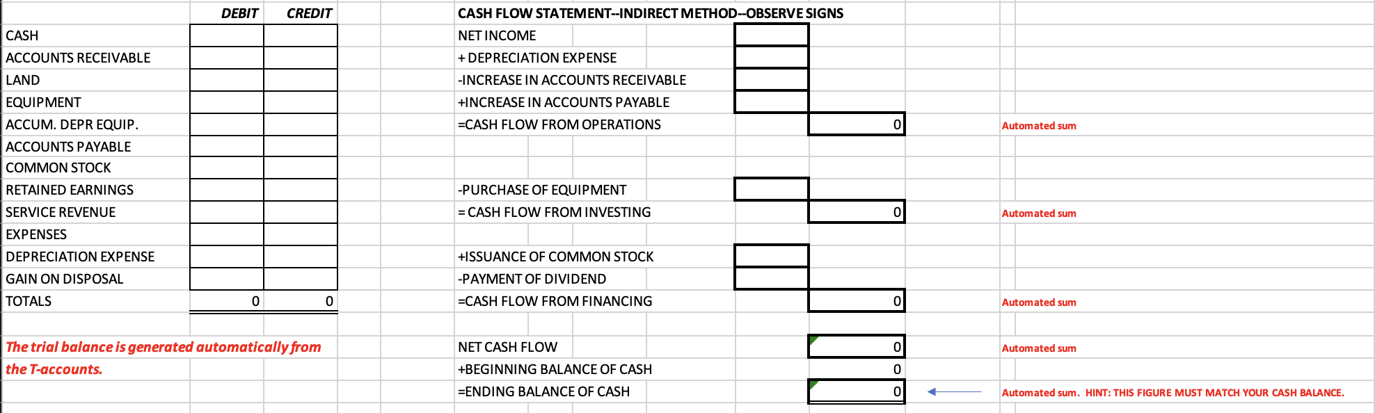 follow. CASH FLOW PROBLEM TRANSACTIONS 1 Walden Corporation issued 100,000 shares of