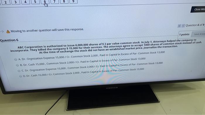  2 3 4 5 8 9 Close Win > Moving to