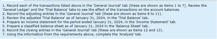 6 On January 1, 2024, the general ledger of 3D Family Fireworks