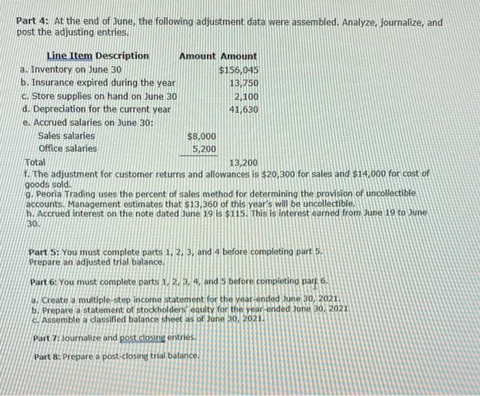 the allowance method of accounting for bad debts. The terms for all