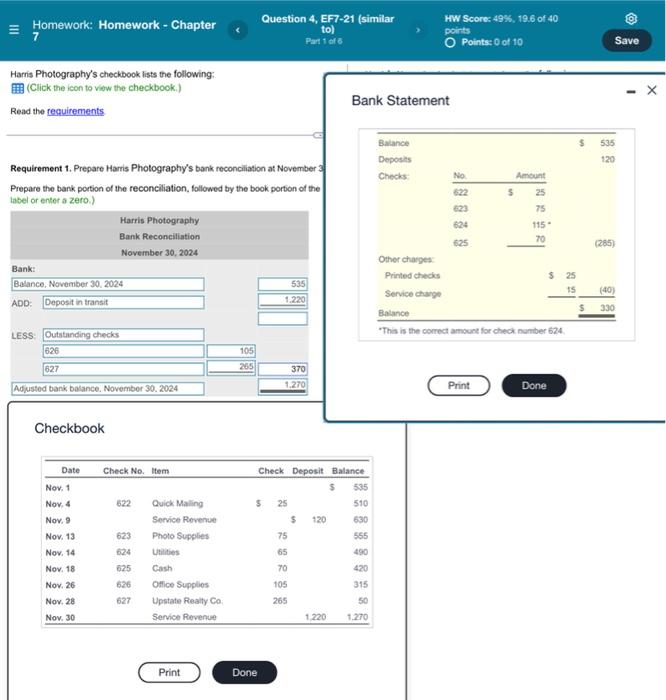 help pls Homework: Homework - Chapter III Question 4, EF7-21 (similar to)