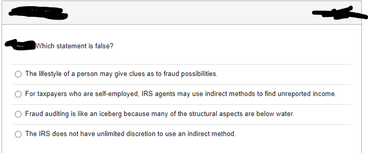 Please answer the question below: Which statement is false? The lifestyle of