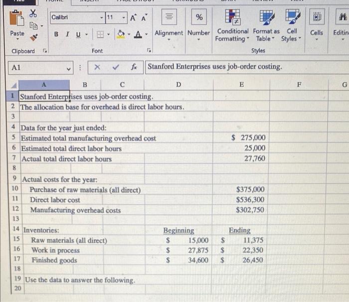 Need Some Help! Thanks % Calibri - 11 A % M Paste