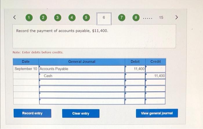N 3 8 15 > Record the collection of accounts receivable, $51,500.