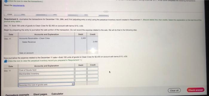 help How Che contact Read the res vo Requirement 2. Jomaze the