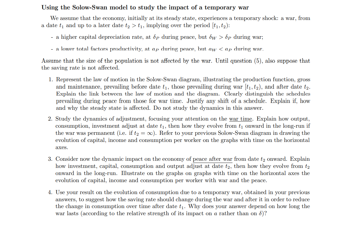 TD3 ex 2. PLEASE SOLVE THIS EX IN DETAILS + GRAPH +