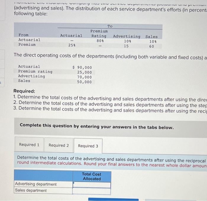 requirement 1 and requirement 2 correct but can't figure out what I
