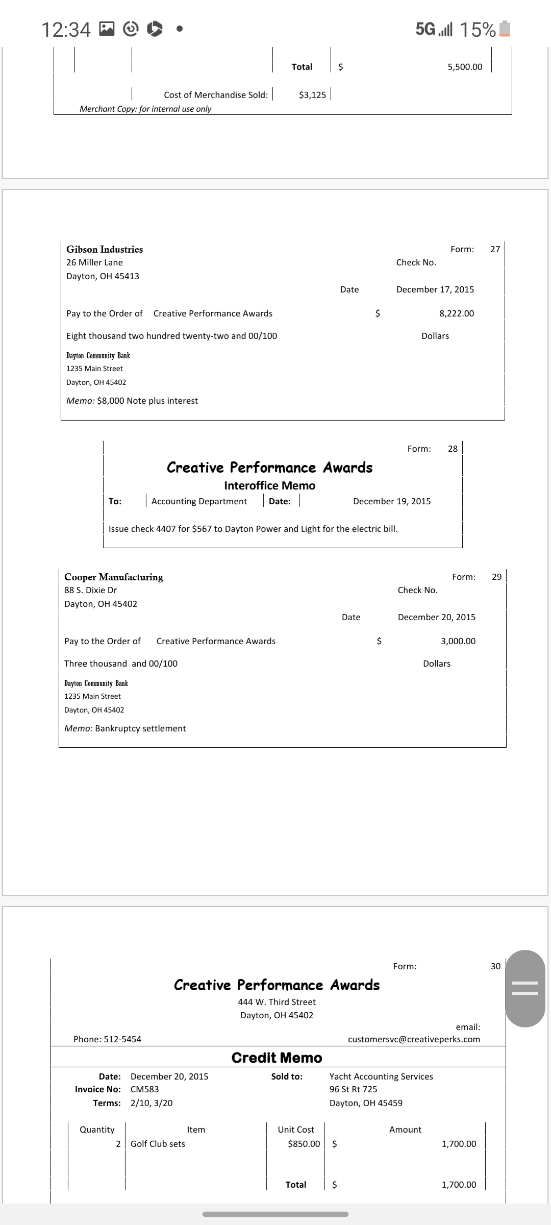 the transactions in the appropriate journals. CPA uses special journals. Special Journals
