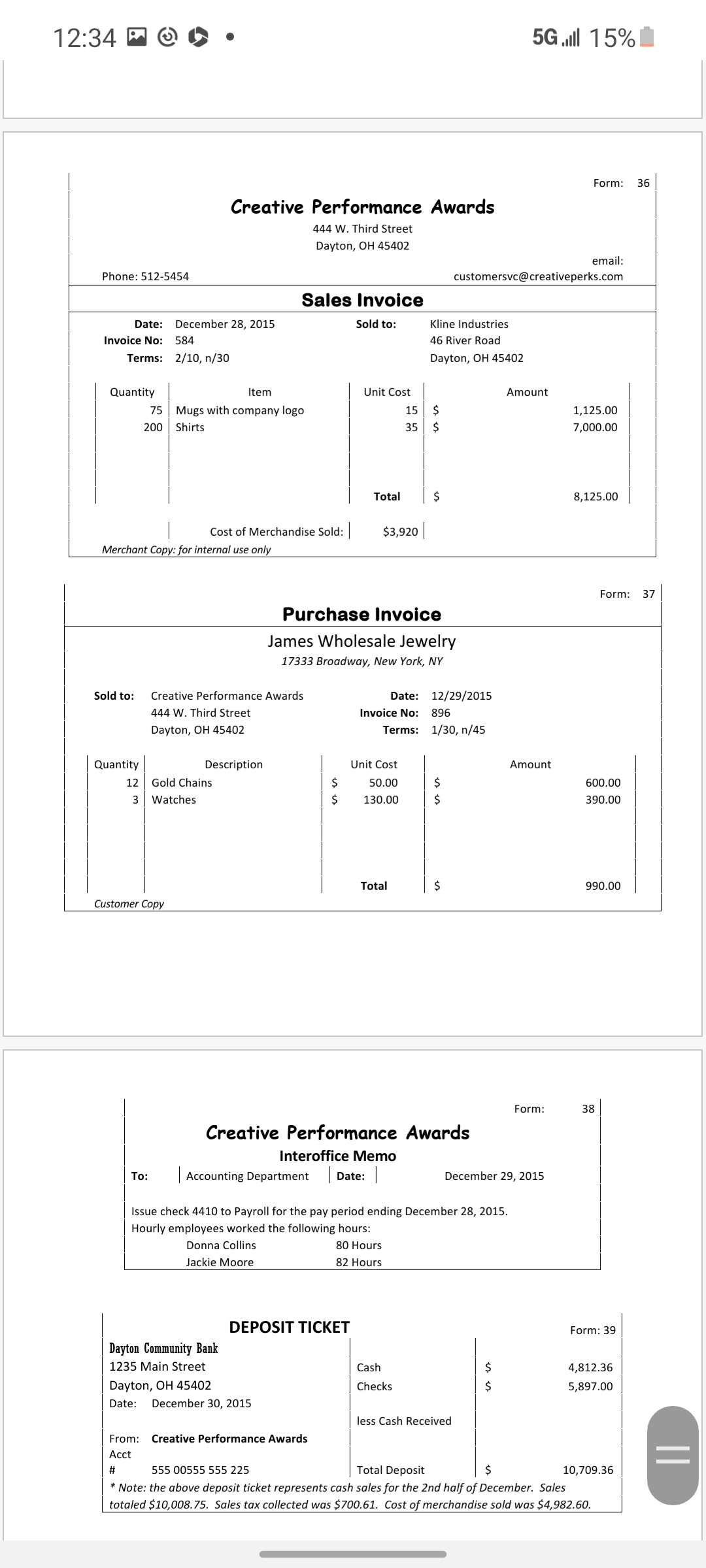 2/10,n/30. 2. Cash Receipts Journal: Used to record any transaction where cash