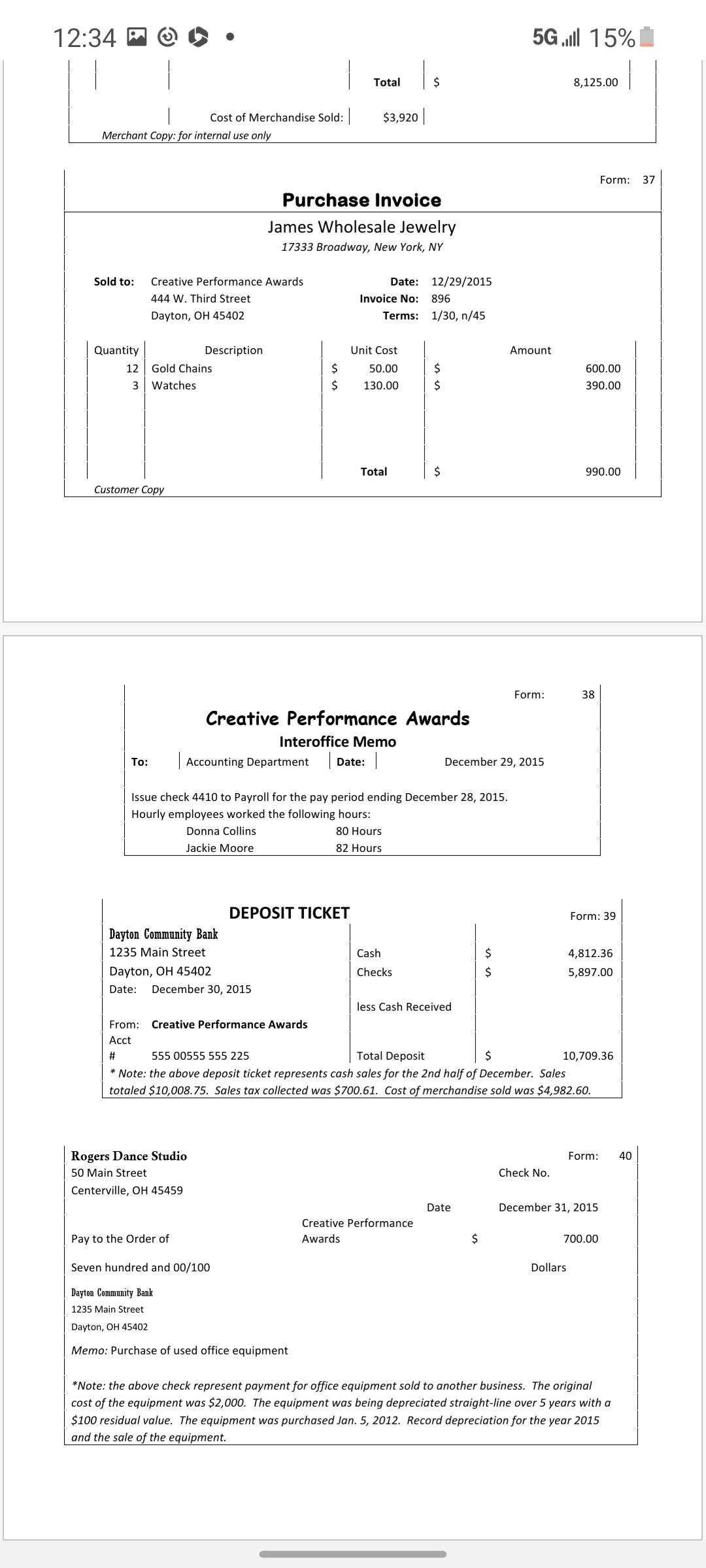 is received. This includes cash sales, collections on accounts receivable, sale of