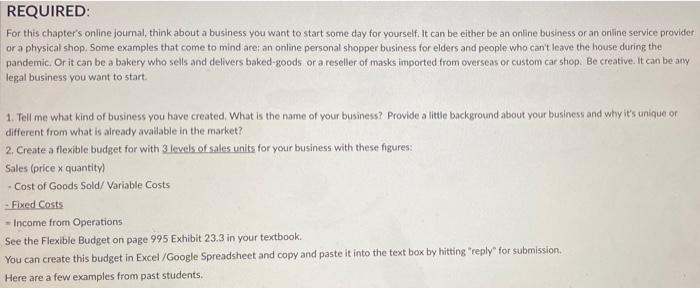  Please makeup whatever business youd like to answer my problem :)