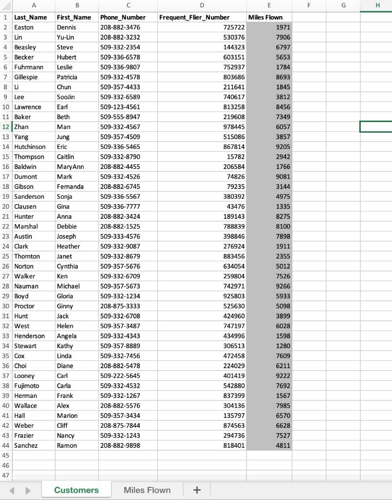 number for Mark Dumont automatically in Cell G3. Create another VLOOKUP function