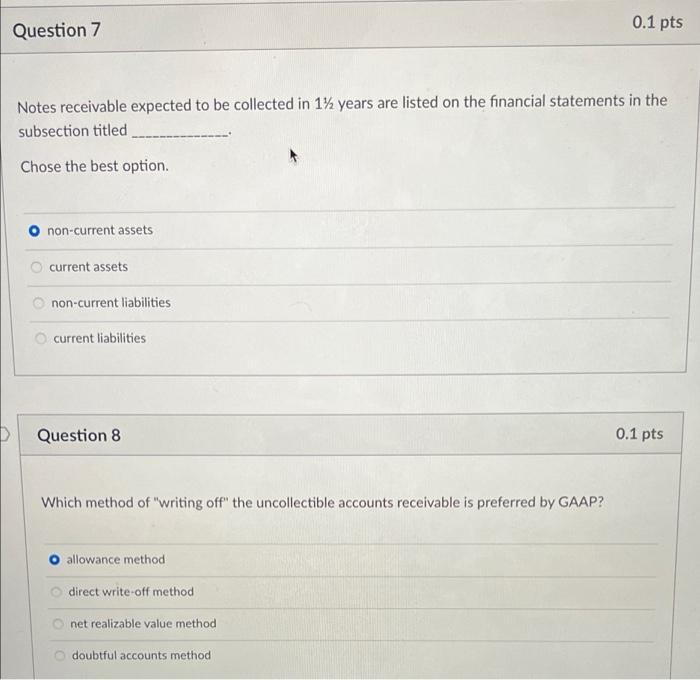 receivable due in 3 years is found on what financial statement? O