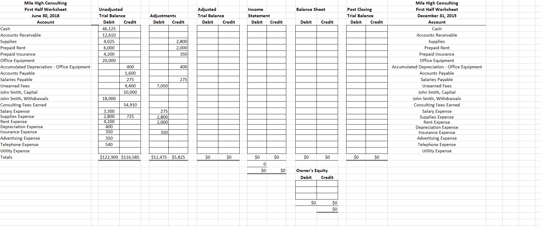 I have in the 2nd picture John Smith has been working part