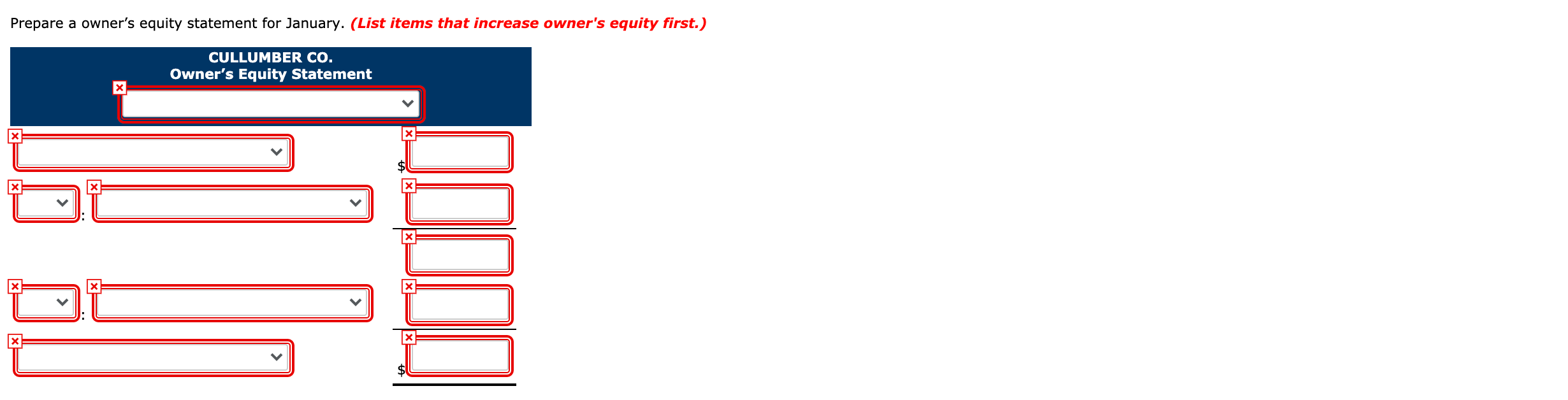 no. 511. Purchase merchandise from S. Gamel $5,000 and D. Posey $2,400,