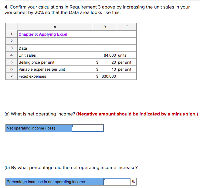 it looks like this: B A Chapter 6: Applying Excel 1 2