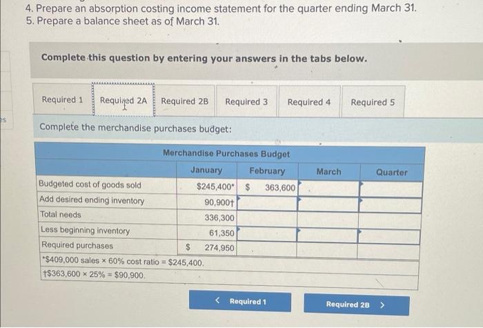 basis. The following data have been assembled to assist in preparing the