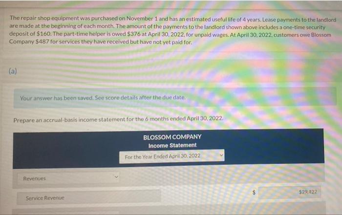 and repair shop, opened on November 1, 2021. The company carefully kept