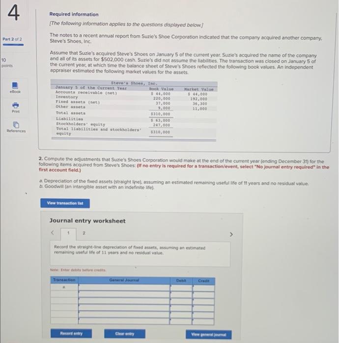 $39,600 cash (estimated useful life, nine years) b. On January 1, purchased