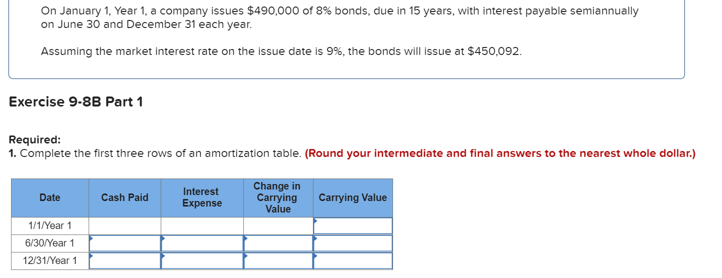  Also, Record the bond issue for January 01 record the first
