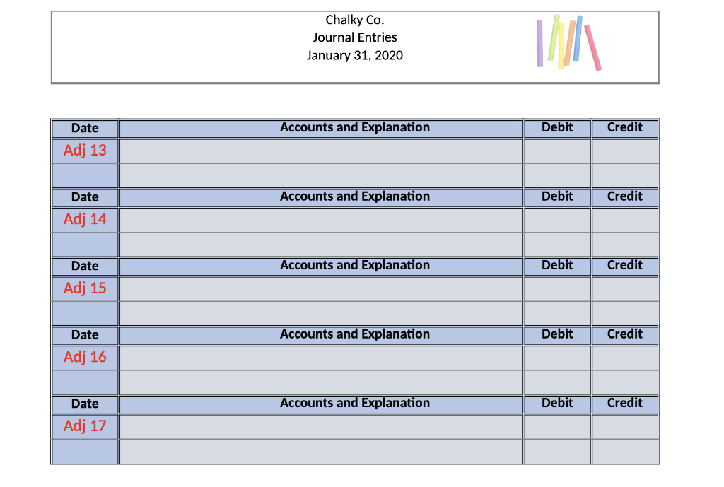 "General Ledger -2" to prepare the adjusted trial balance. -remember the beginning