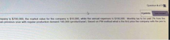 6 ICLO 61 A company is producing pen for 5 years, the