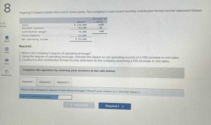 and the total monthly sales increase by $12,500? b) Should the advertising