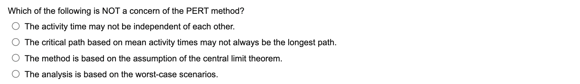 cannot be smaller than the activity time. For an activity, the earliest