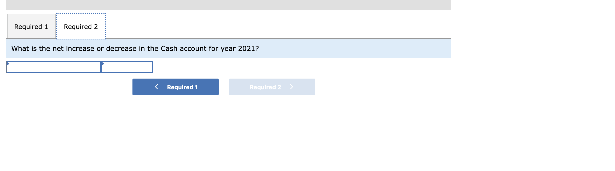 Assets Cash $ 69,200 Accounts receivable, net 29,700 Inventory 62,200 Prepaid expenses