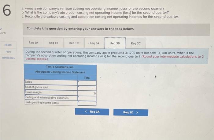 for the first quarter was prepared by a friend who has just