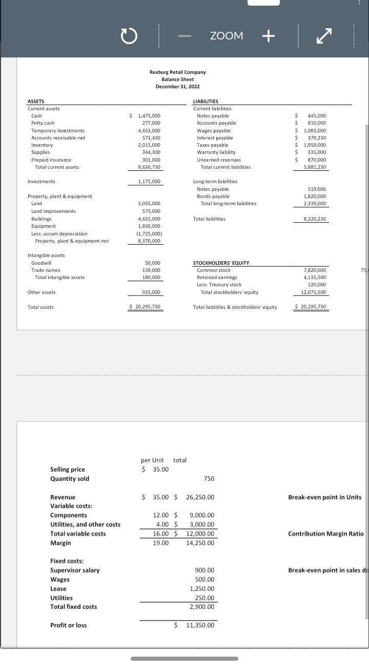 Can you please find 1. current ratio 2. quick ratio 3.
