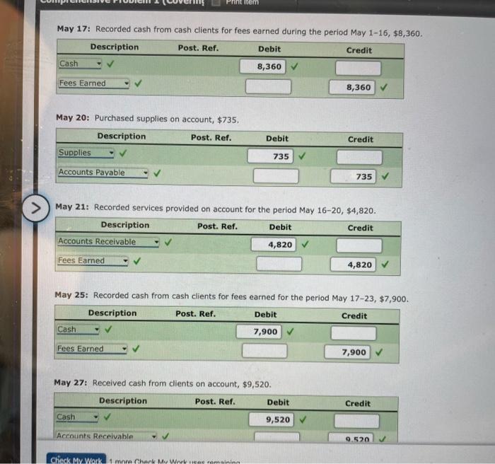 comprehensive problem which encompasses all of the elements leamed in previous chapters.