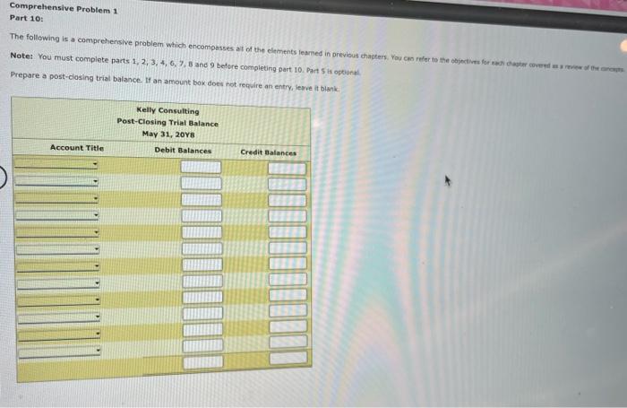 Salaries Payable 59 Miscellaneous Expense 23 Unearned Fees 31 Common Stock The