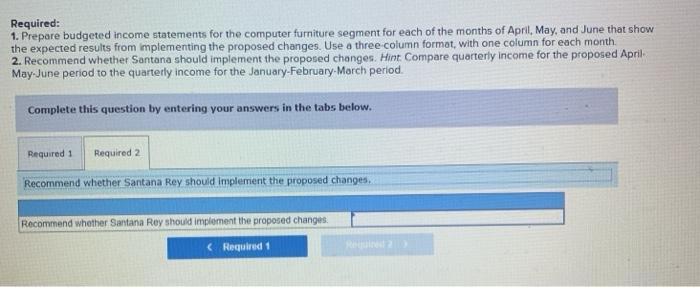 same as the first quarter's sales (reported below) without any changes in