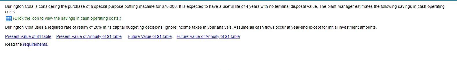 1. Net present value. (Use factor amounts rounded to three decimal places.