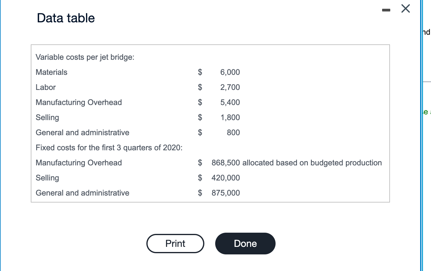 throughput costing income statement 4. Explain the difference in the net income