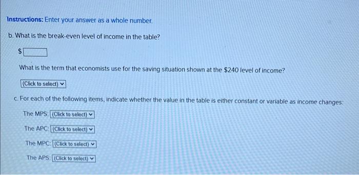 and saving. a. Fill in the missing numbers (gray-shaded cells) in the