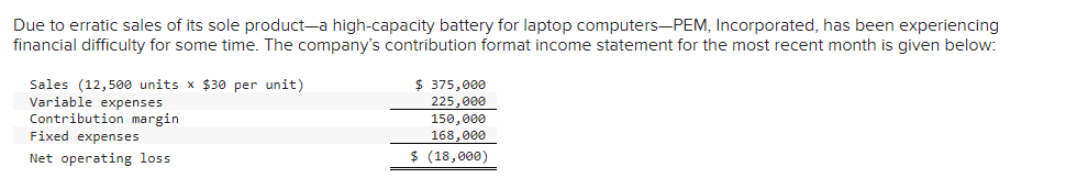  What would the Sales and variable expenses be for both automated