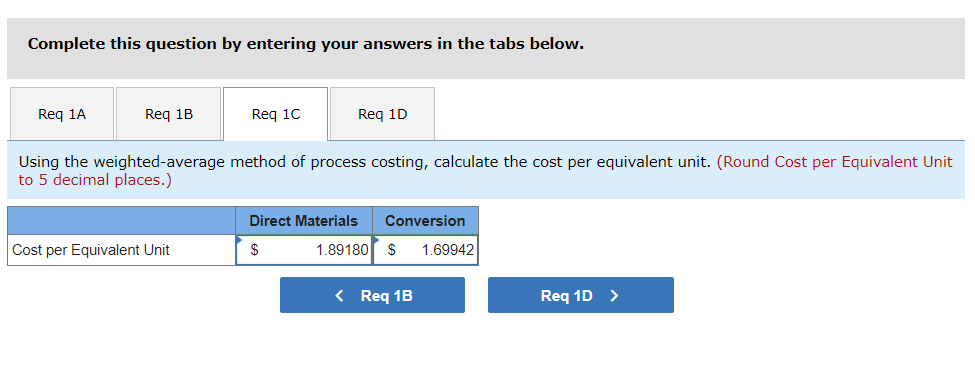 (30% complete) 126,300 Direct materials $ 185,000 Conversion cost 337,000 Total cost