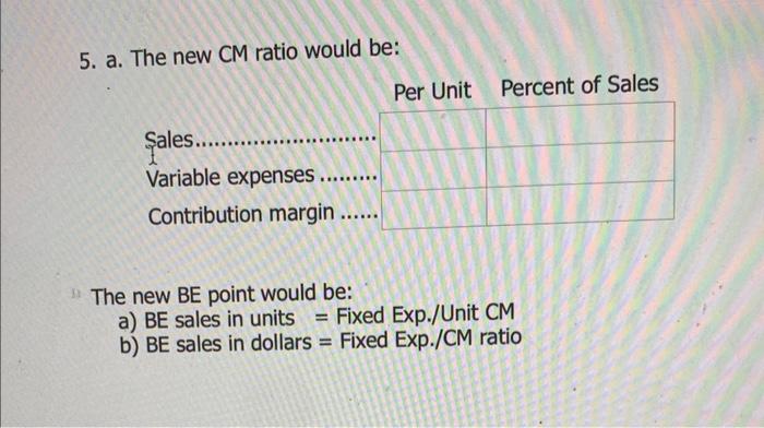 sales and dollar sales. 2. The president believes that a $16,000 increase