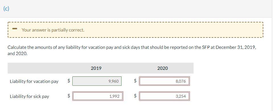 and are paid hourly. Each employee earns 10 paid vacation days and