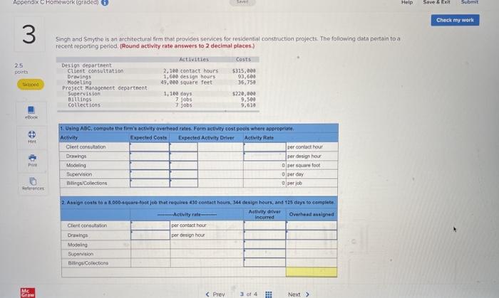  Appendix Homework (gradea Help Save & Exit Submit Check my work