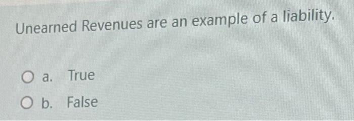 statements. O a False O b. True The Sales Discounts account is